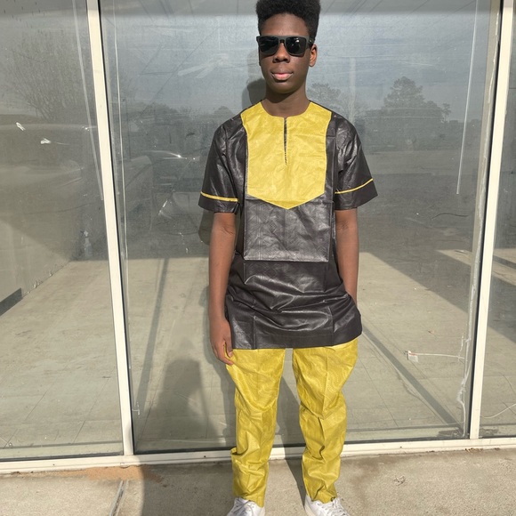 African clothing for men top and bottom Danshiki - Picture 6 of 6